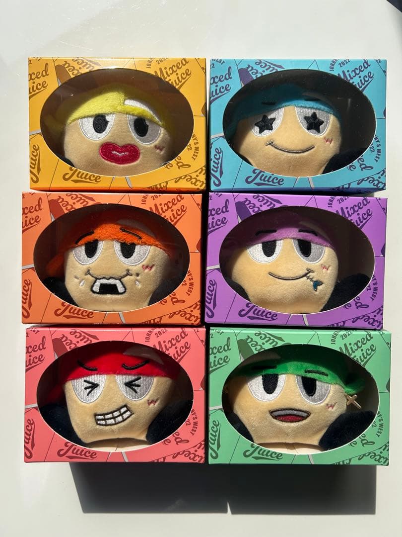 WEST. ぶらさげるヤツ 6体セット