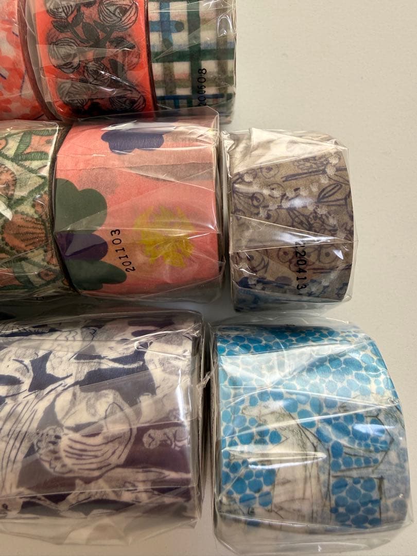 ミナペルホネン マスキングテープ　つづく展　北アルプス国際芸術祭