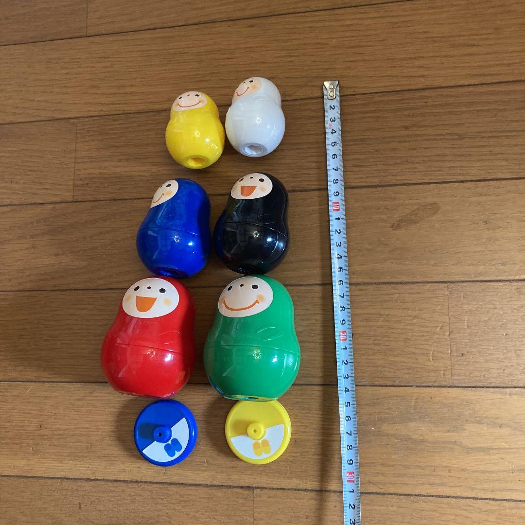 マトリョーシカ　6点　台座2点　セット　プラ