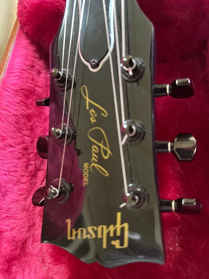 Gibson Les Paul 青色 専用ハードケース付
