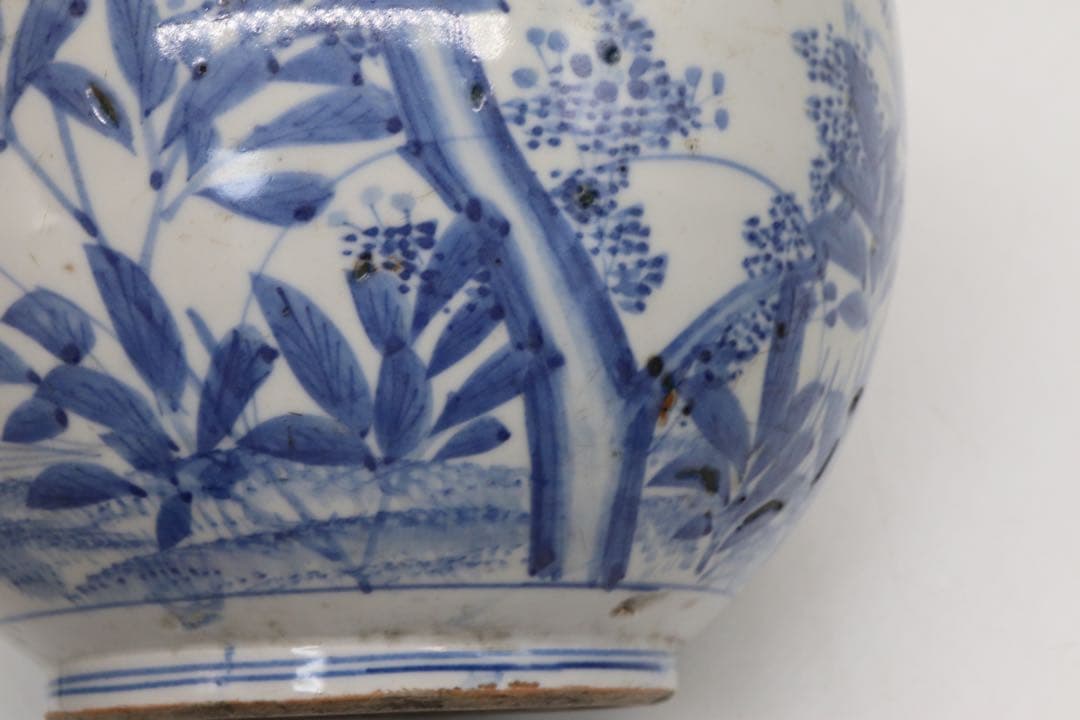 岐No58 染付 香炉 送料込み0504