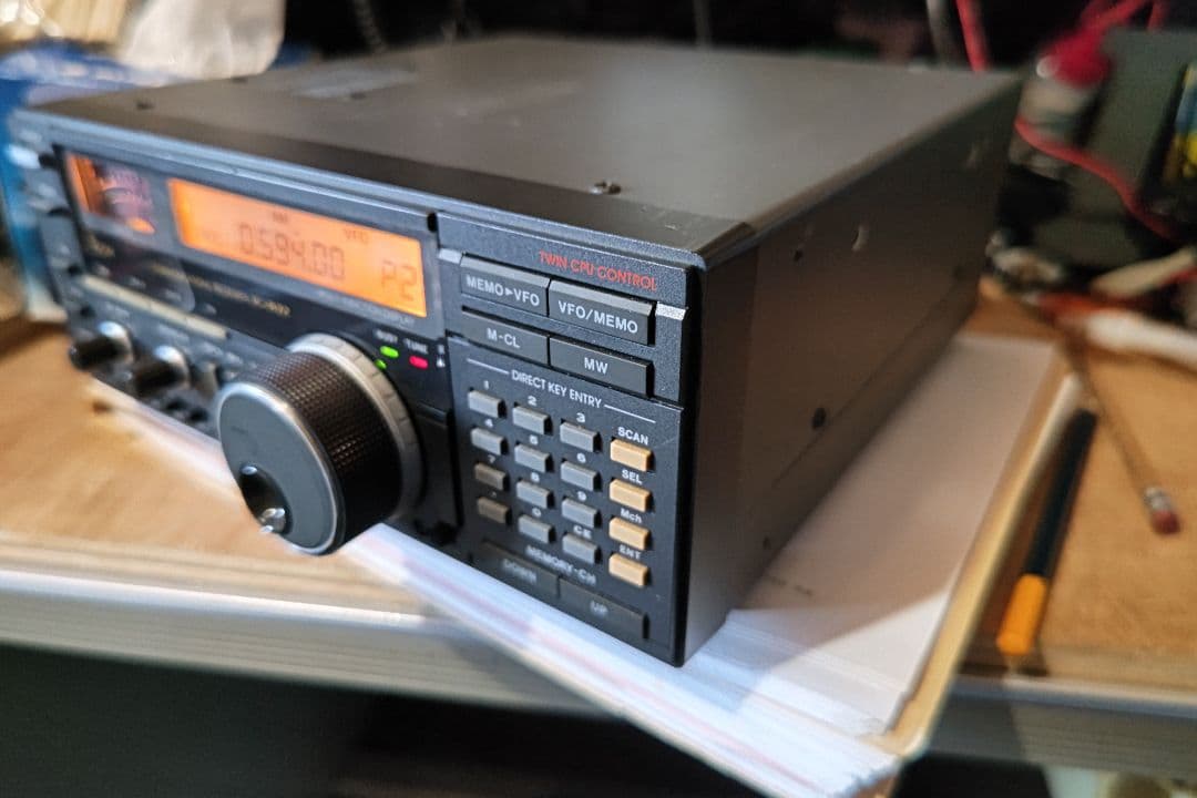 アイコム IC R72 HFレシ バ BCL AM放送受信に トランシーバーICOM