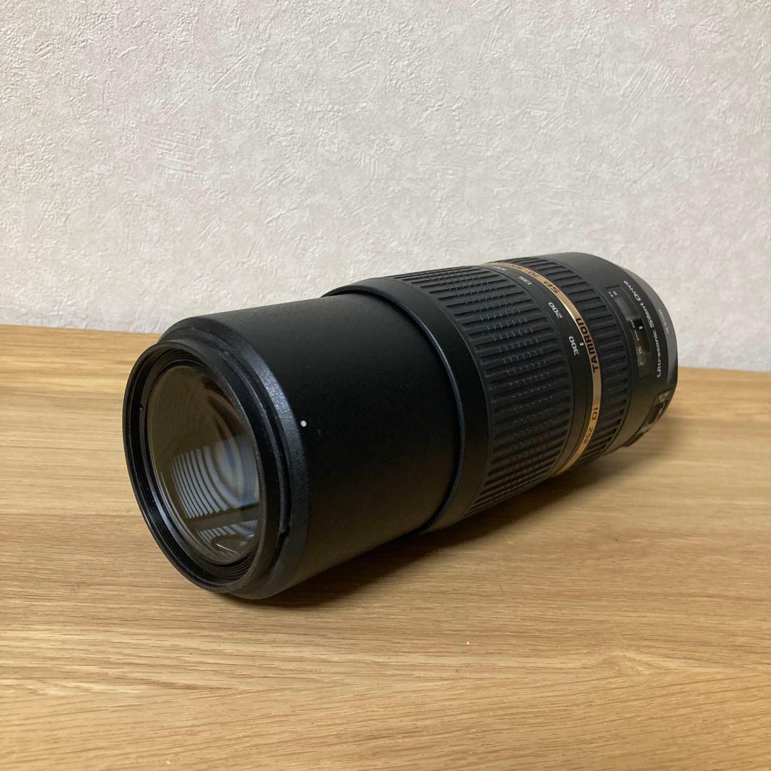 Canon用】TAMRON SP 70-300mm+プロテクターレンズ+ケース