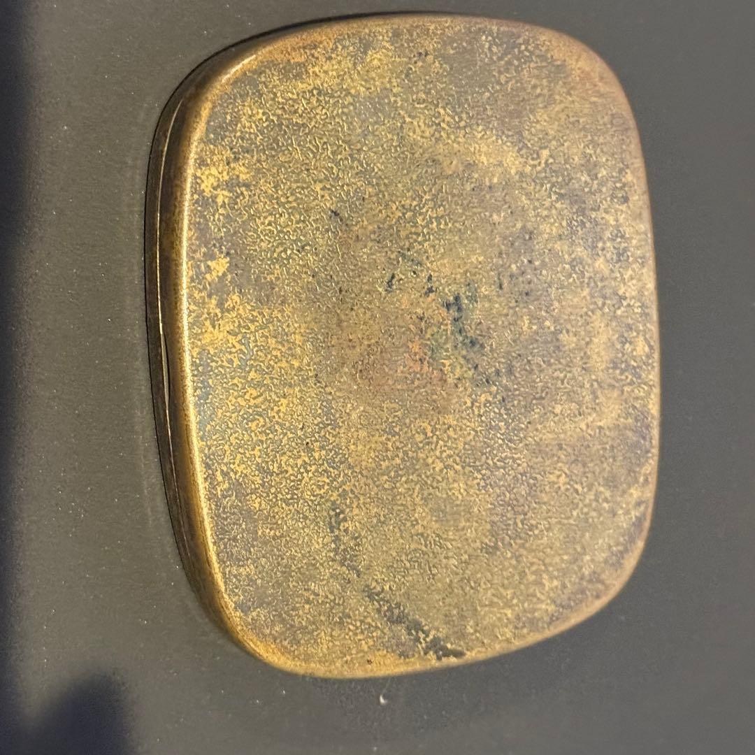 江戸期 携帯型書道セット ミニ硯・格納式筆 希少品 年代物