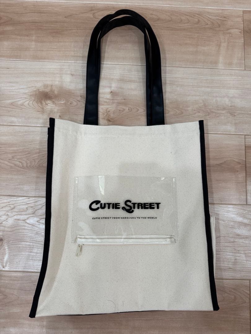 CUTIESTREET BIGトートバッグ きゅーすと - メルカリ