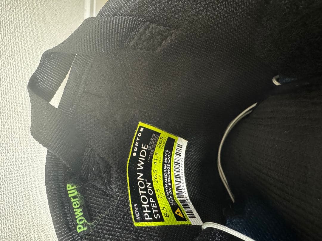 【使用回数少】Burton step on ブーツandビンディングセット