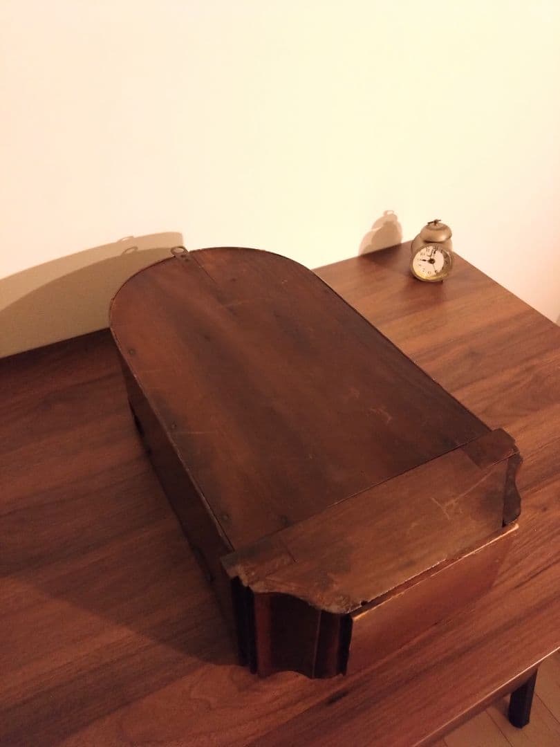 柱時計　ユンハンス　R型　琺瑯　ゼンマイ　昭和レトロ　アンティーク　精工舎