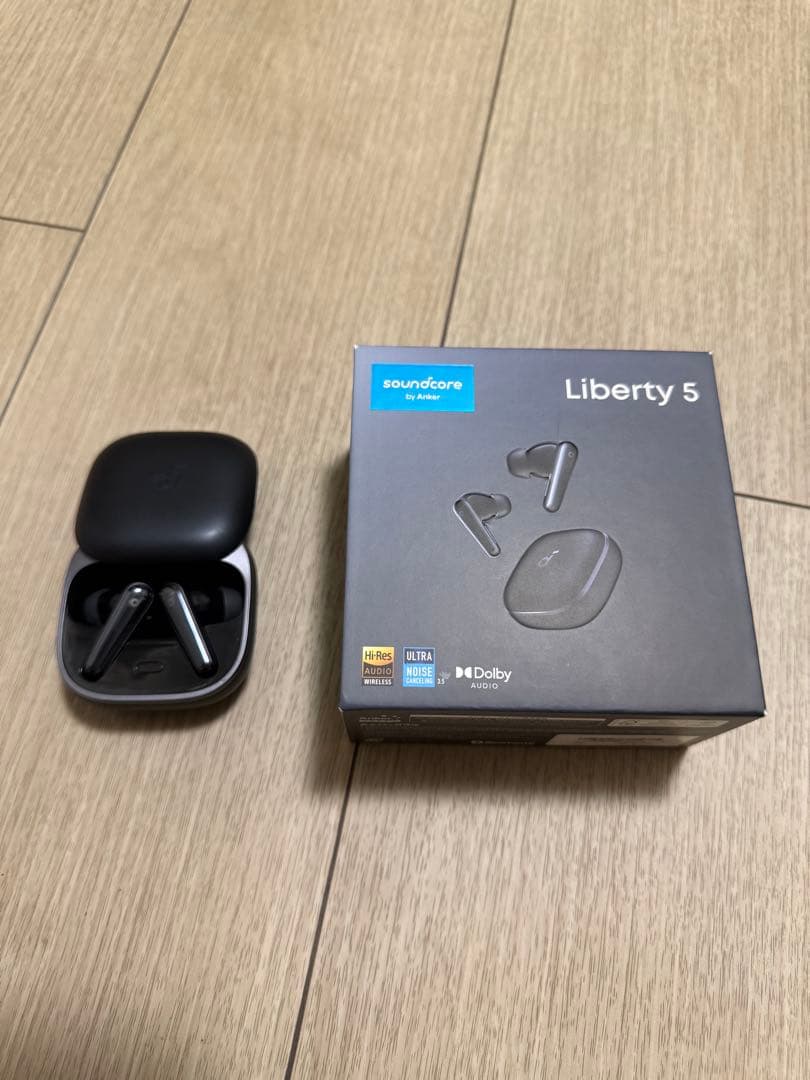 soundcore Liberty 5 ワイヤレスイヤホン ブラック アンカー
