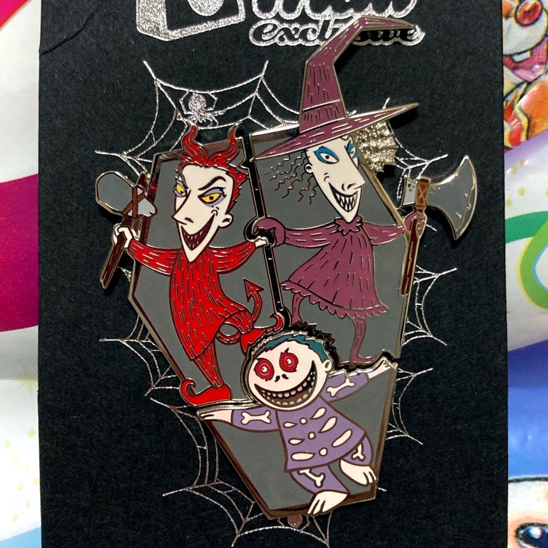 ディズニーモール ナイトメアビフォアクリスマス ピンバッジ LE250
