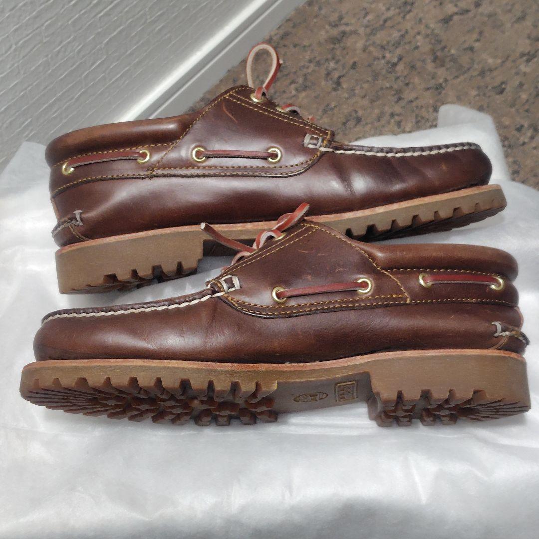 【美品】Timberland 3eye Classic LUG デッキシューズ