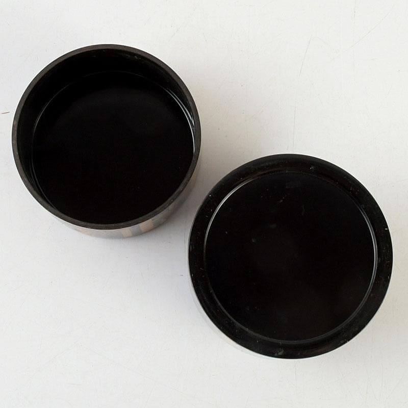 茶道具 高橋峯房作 竹林蒔絵 中棗 共箱 V 9524 T116108