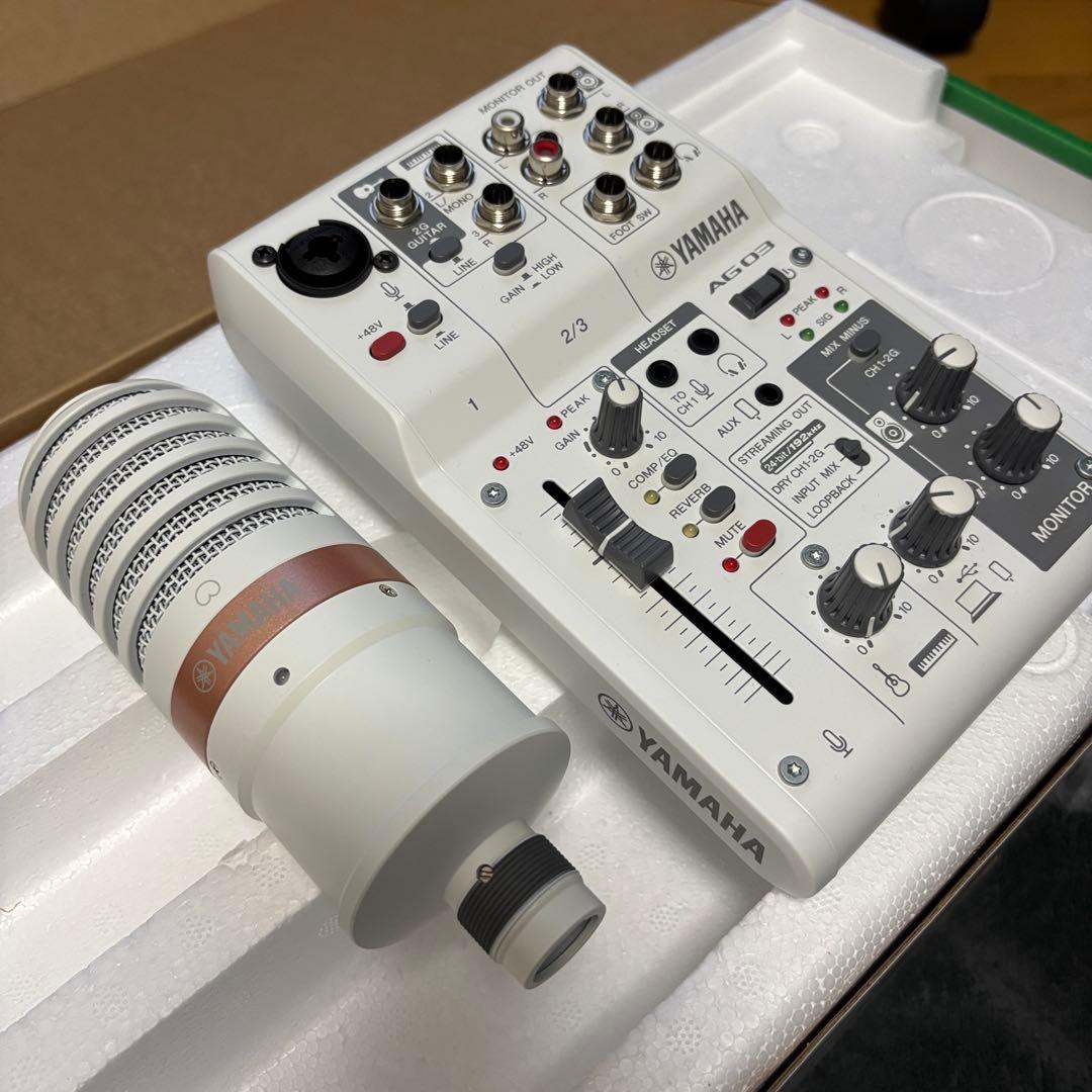 Yamaha AG03 MK2 ライブストリーミングパック