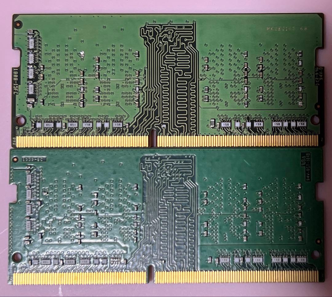ジャンク】 DDR4 2666MHz 4GB 2枚 8GBセット - メルカリ
