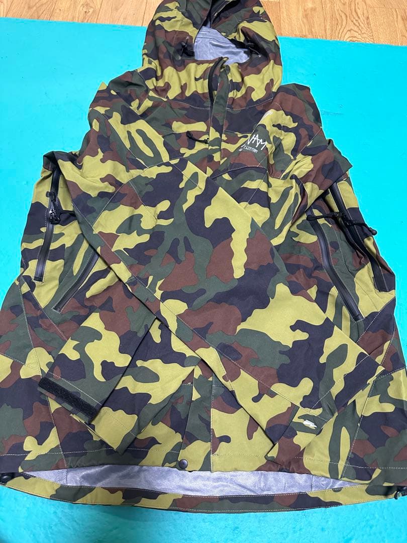 マンウィズ マウンテンパーカー wolf-tech 通販先行カラー