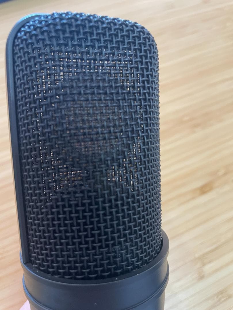 オーディオテクニカ AT4040 マイク（ショックマウントゴム欠損あり