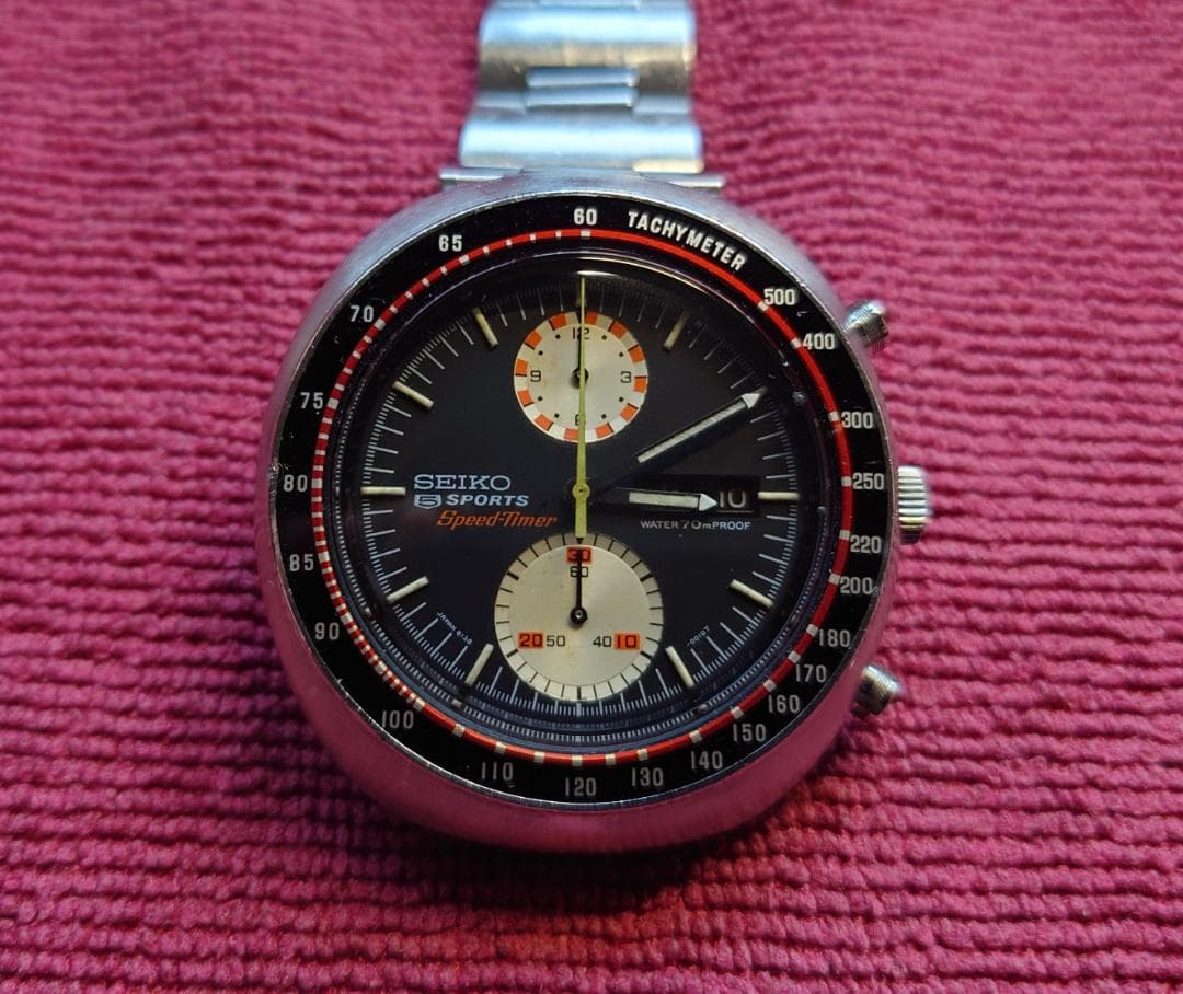 セイコー　セイコー５スポーツ　スピードタイマー　6138-0011