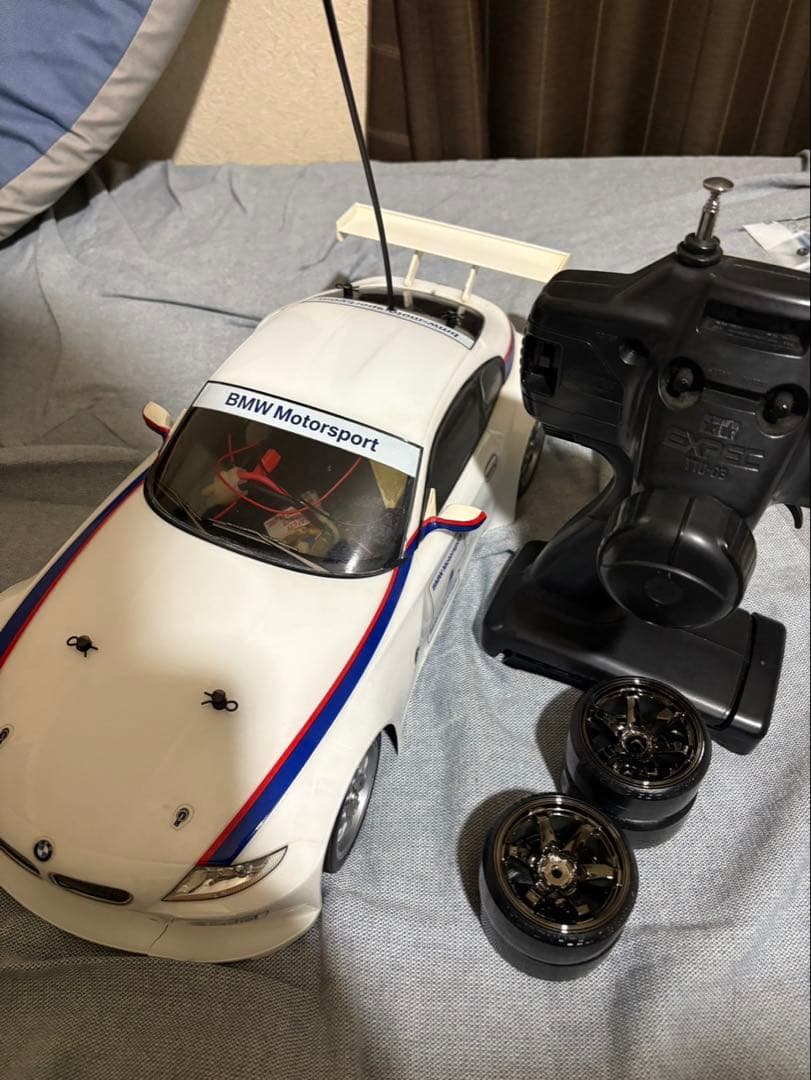 タミヤ ドリフト ラジコンセット　TT01 電飾 BMW ボディ