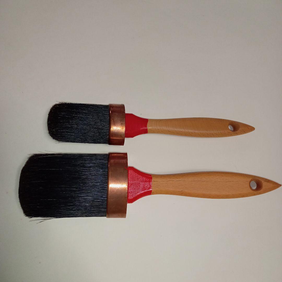 イタリア　オメガ社　ブラシ　大、小 2本セット。