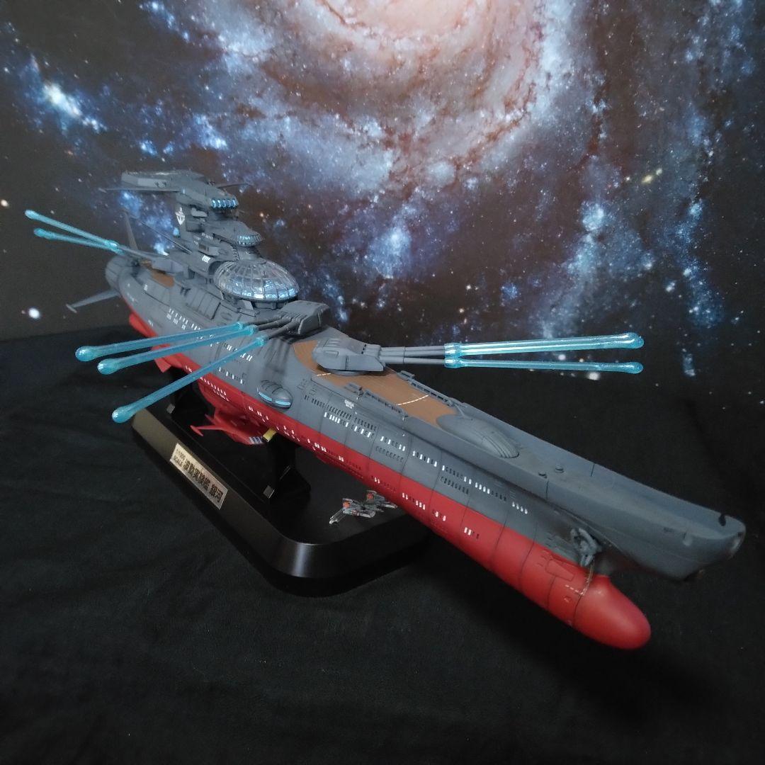 1/1000波動実験艦 銀河［3199］艦橋LED全塗装完成品