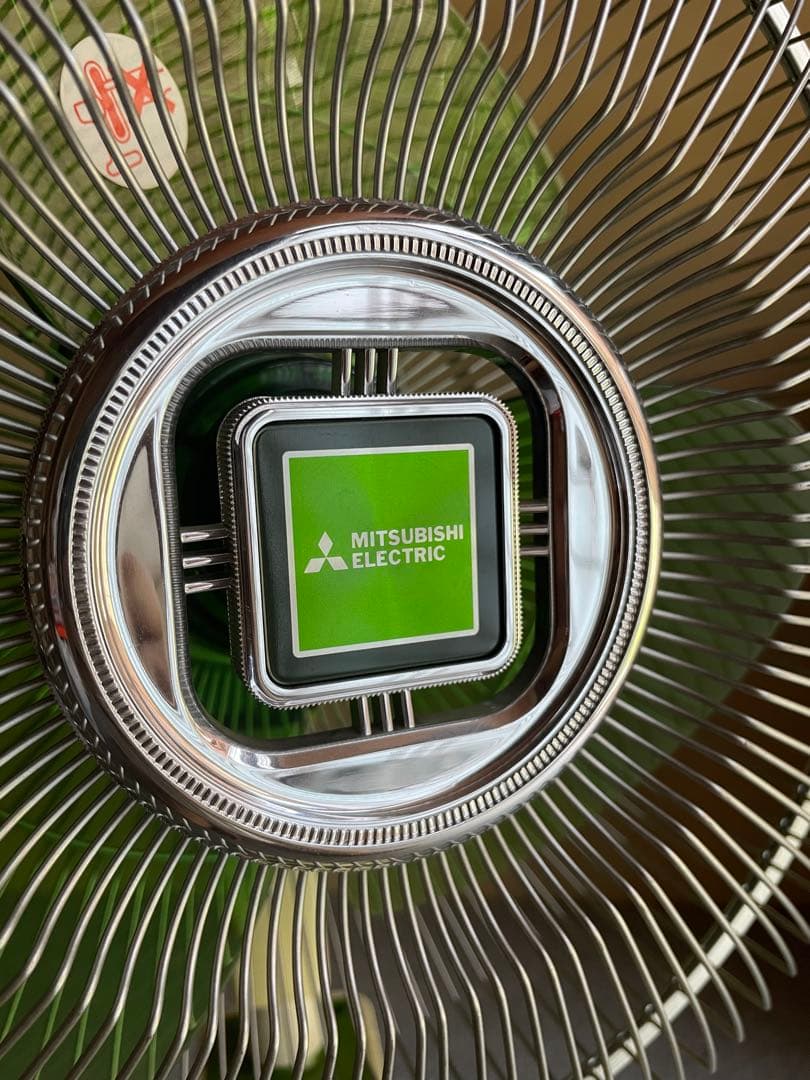 扇風機　レトロ　美品　1982年製　三菱電機　MITSUBISHI R30-EX