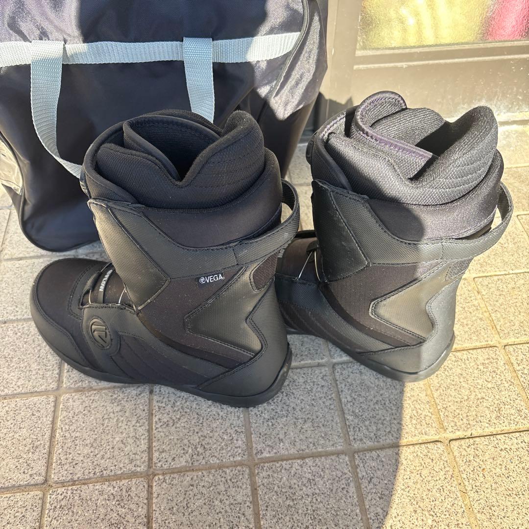 FLOW スノーボードブーツ ブラック 収納バッグ付き
