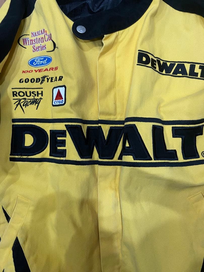 Matt Kenseth Dewalt サイン入りレーシングジャケット L