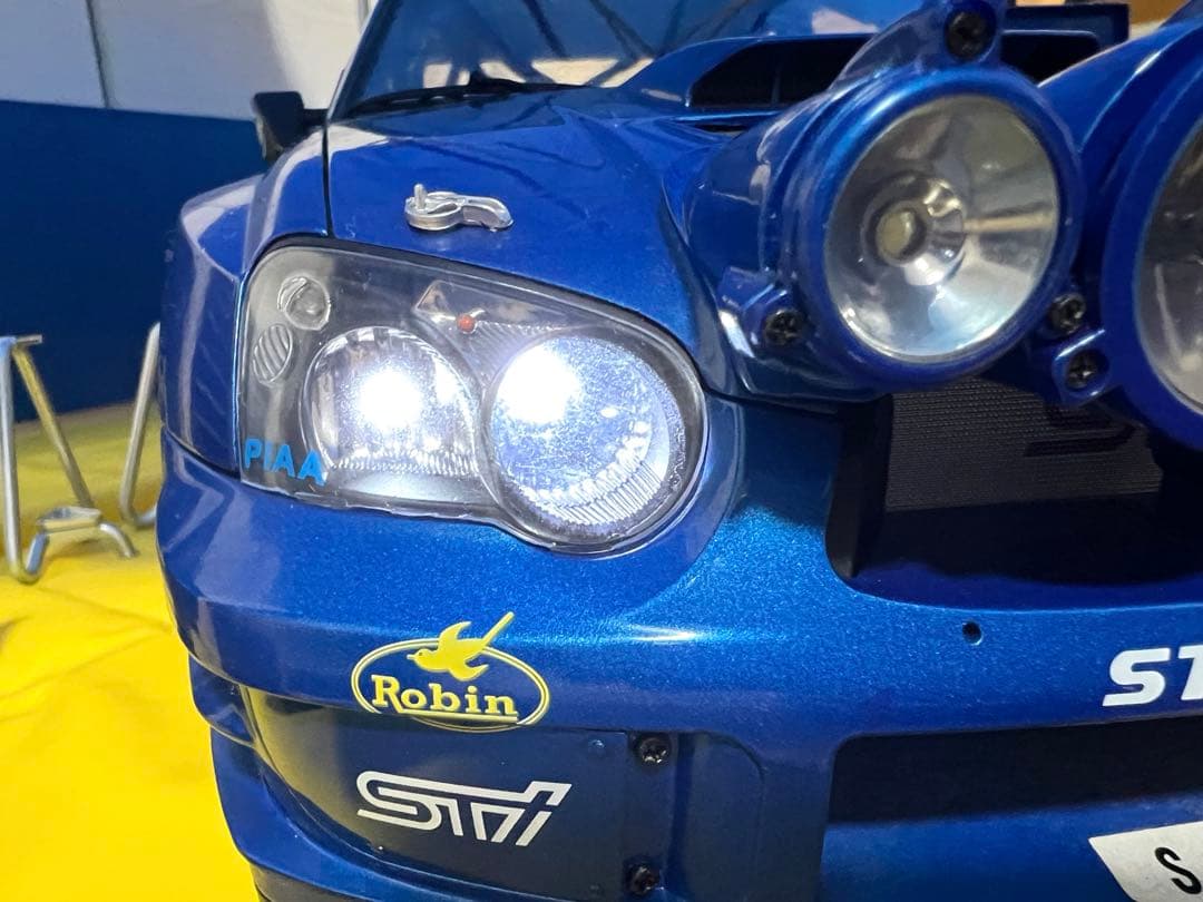 【完成品】1/8 アシェット 週刊 スバル インプレッサをつくる