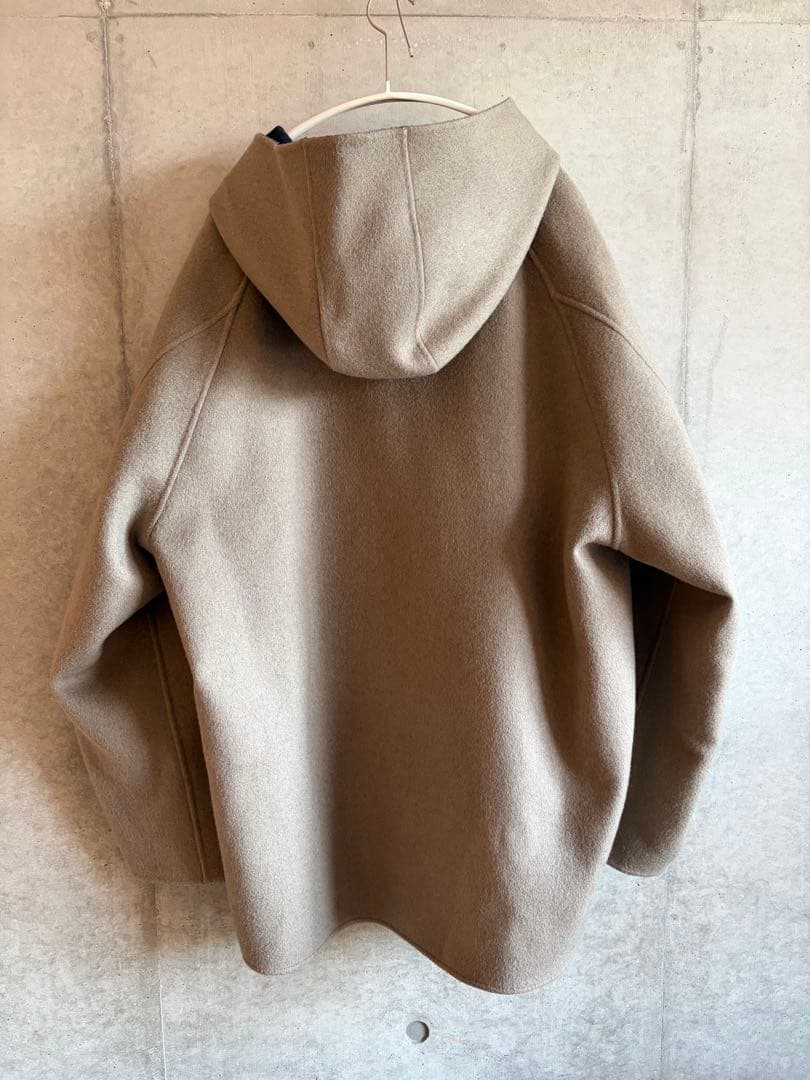 美品タグ付きstein Reversible Hooded Half Coat