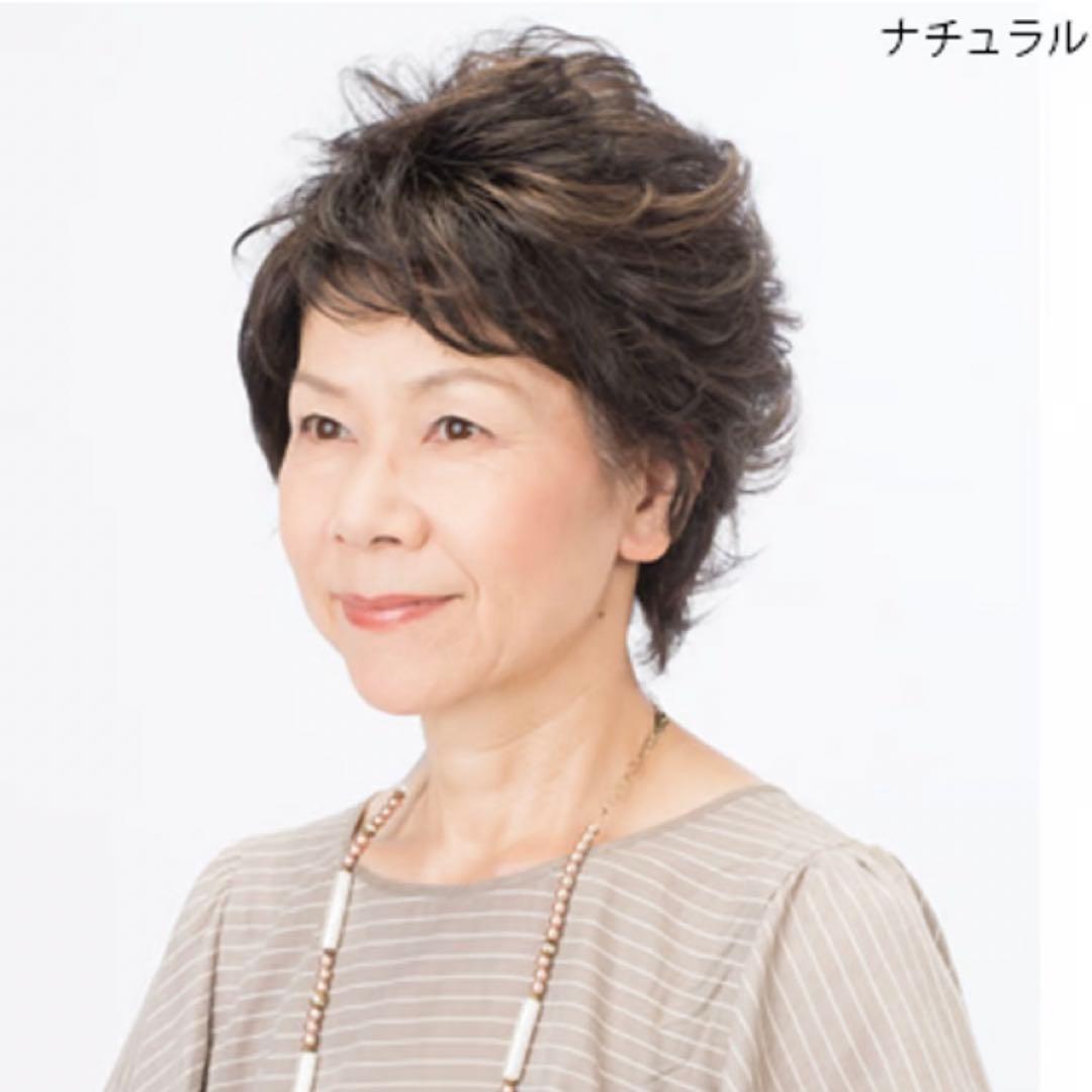 KNTファッションウィッグ　カオリスタイル　総手縫いフルウィッグ　ナチュラル