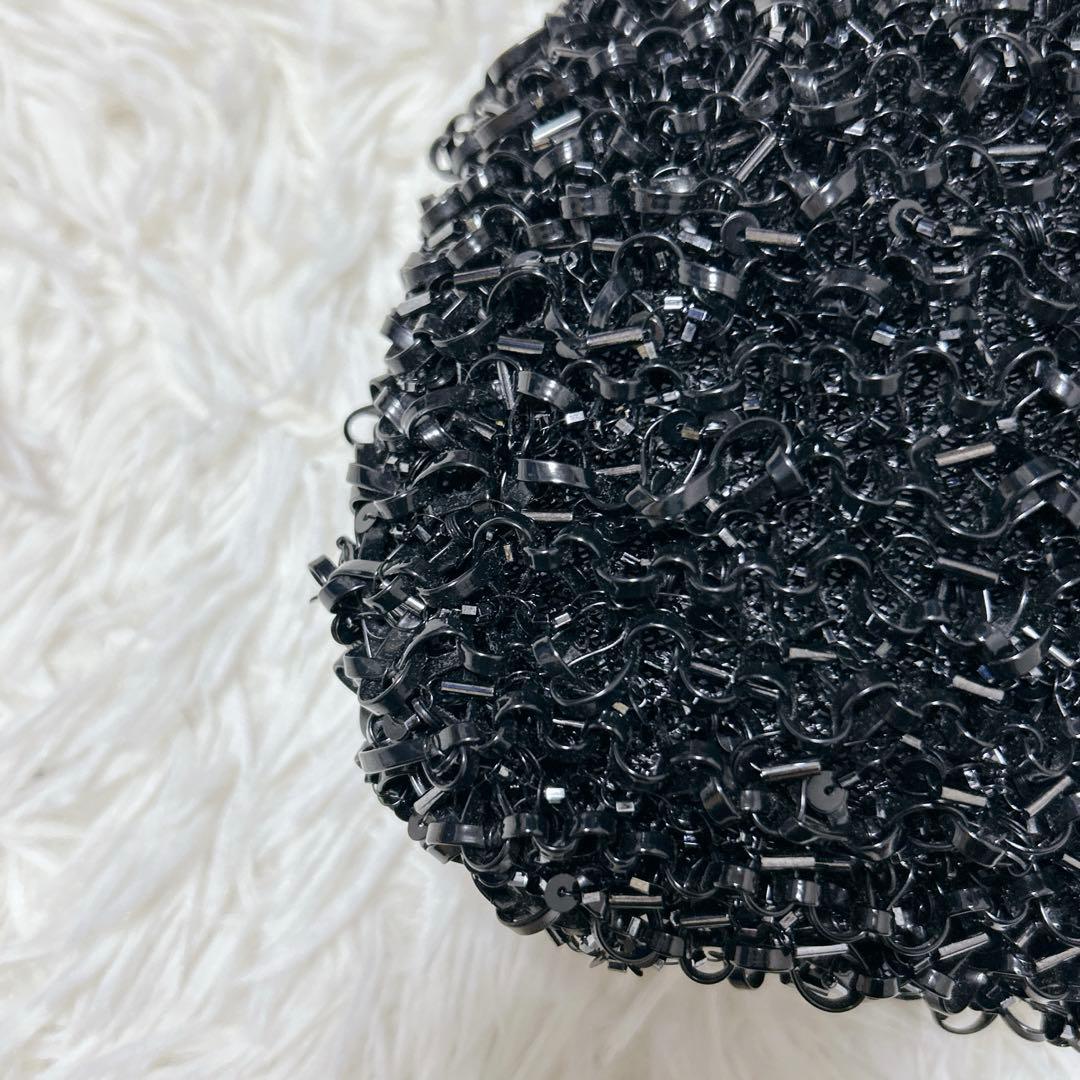 ANTEPRIMA アンテプリマ ワイヤーバッグ グリッター ブラック