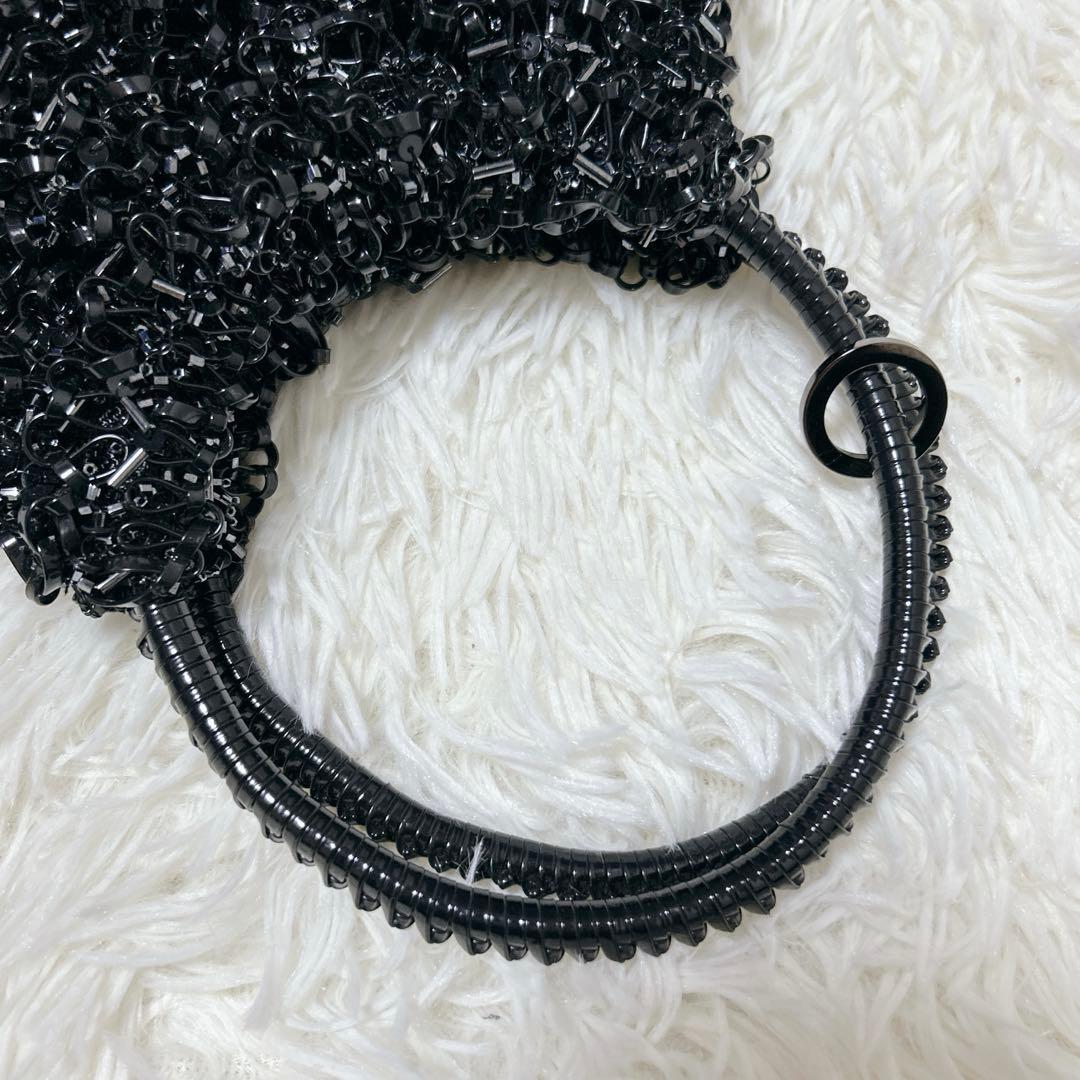 ANTEPRIMA アンテプリマ ワイヤーバッグ グリッター ブラック