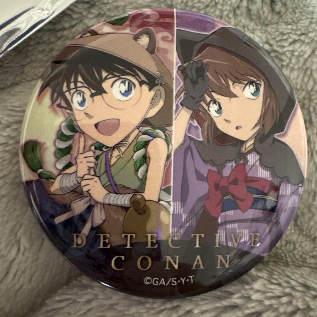 名探偵コナン 灰原哀 缶バッジ 猫 名探偵コナン 京まふ 京都
