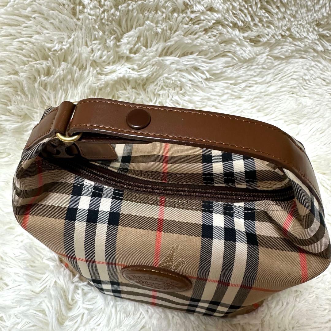 新年スペシャル出品　未使用バーバリー ミニハンドバッグ　ノバチェック