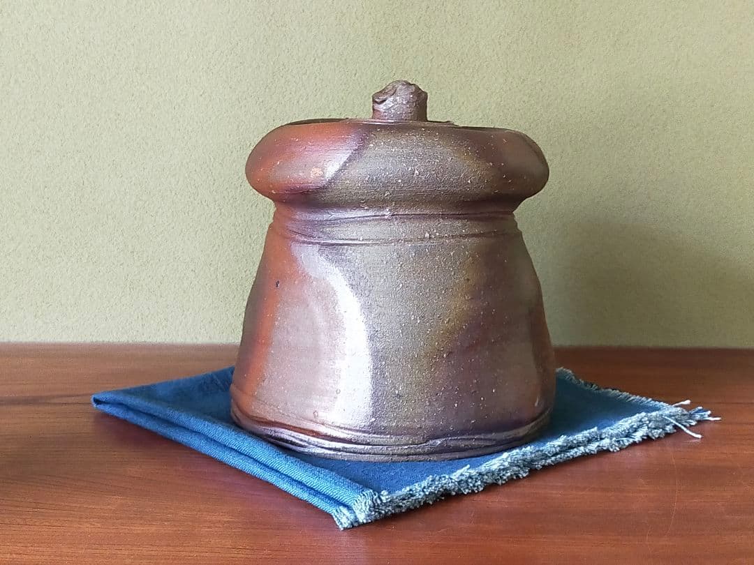 備前焼 金重晃介 水指