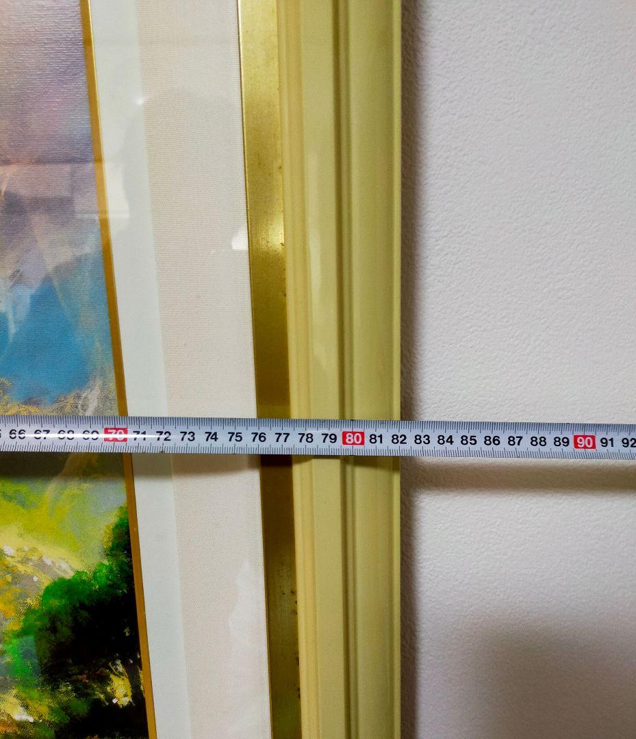 【サイン入り】デイル・ターブッシュ作　生命の息吹　Dale TerBush絵画