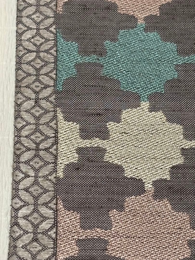 袋帯 京都西陣 洛陽織物 姉川紬 洒落袋帯 単及び袷用