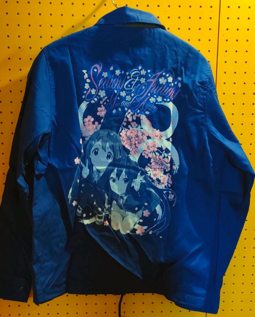 ◤未使用 けいおん！ ◢ K-ON! 平沢唯 中野梓 コーチジャケット