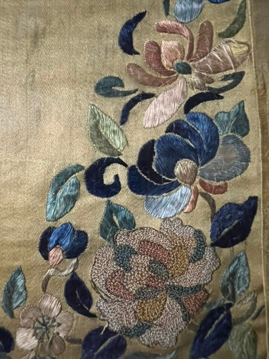中国のアンティーク刺繍