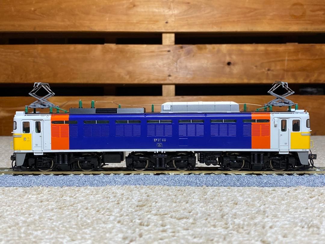 中古現状品 TOMIX EF8192 カシオペア色 電気機関車 HOゲージ