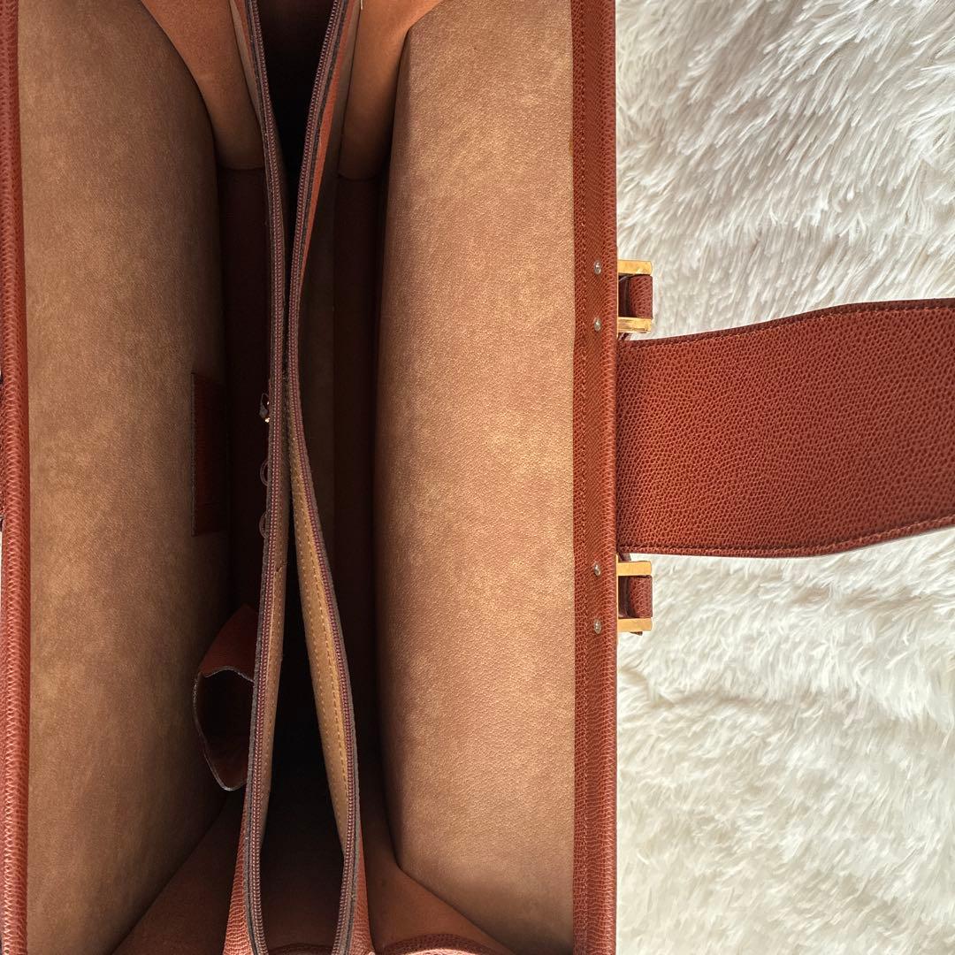 【極美品・鍵付】ルタヌア LE TANNEUR ダレスバッグ ビジネス A4収納