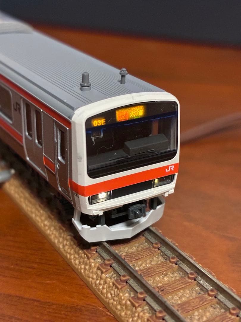 武蔵野線209系500番台8両　kato ライト点灯動力動作確認済　ジャンク品