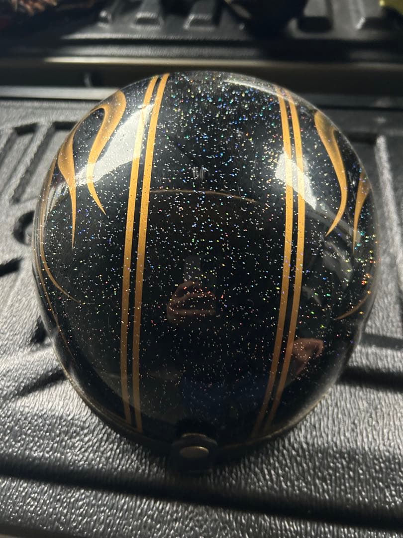 ファイヤーパターンコルク半キャップ