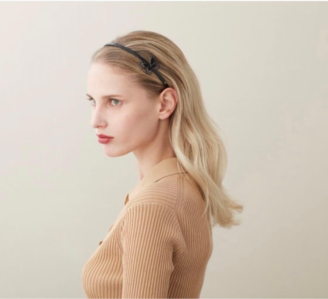 アレクサンドルドゥパリ バタフライデザインカチューシャ 【保管袋付】