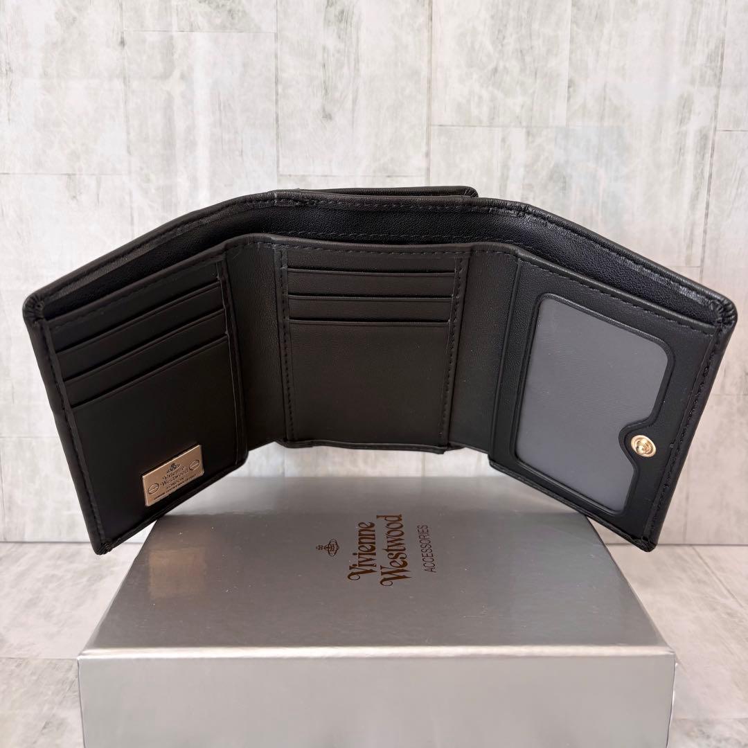 Vivienne Westwood 3つ折り財布 / エレガントブラック - メルカリ