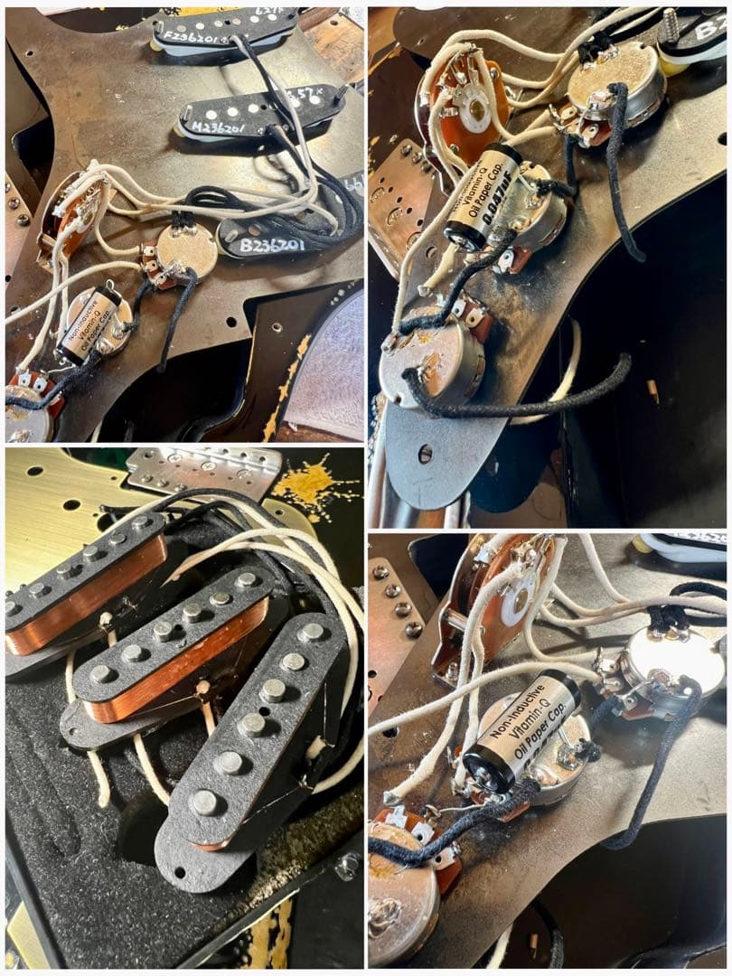 ハードレリック'62ストラトキャスター タイプ/アルニコPU×オイル