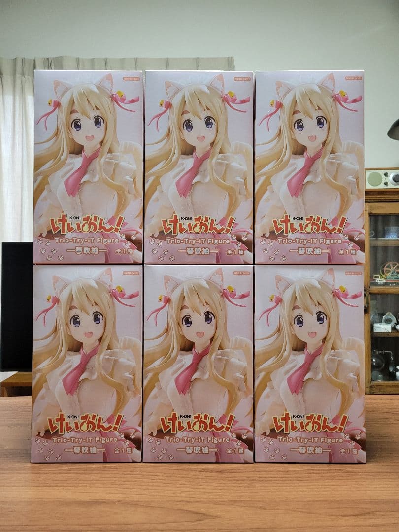 けいおん·琴吹紬·Trio-Try-it Figure ·6体セット·新品未開封