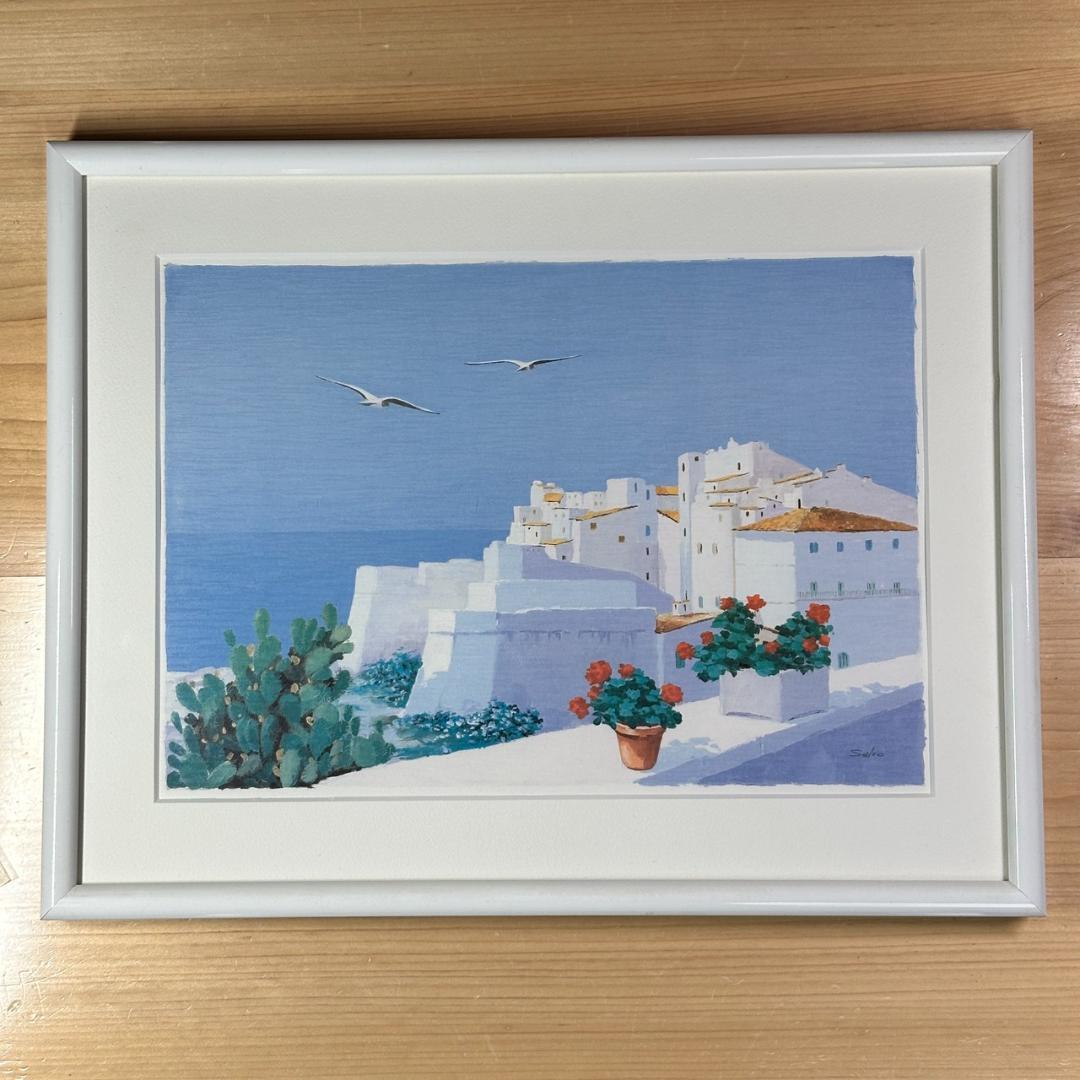 サルボ／午後のテラス／シルクスクリーン／SALVO - メルカリ