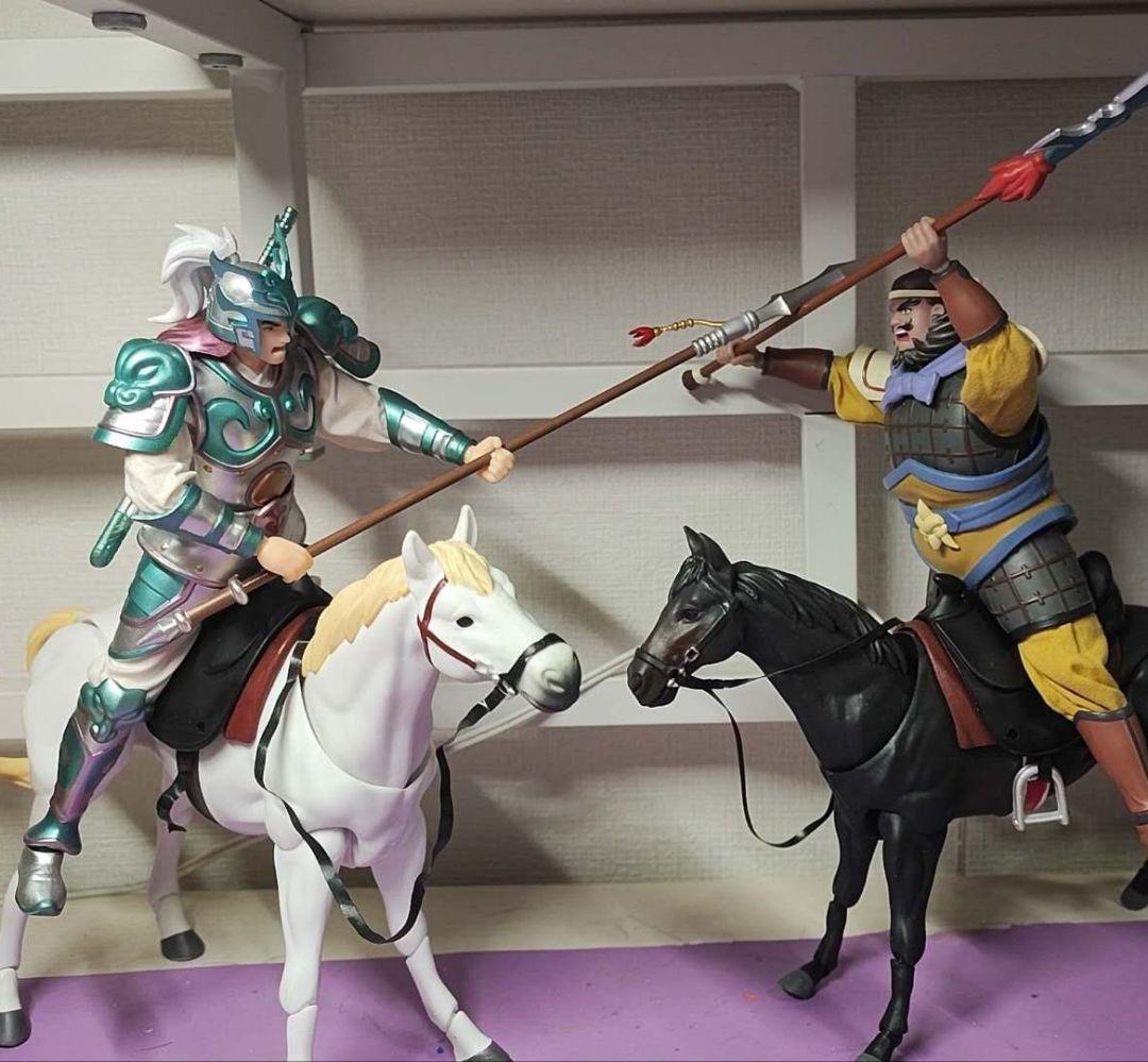 三国演義　最強武将伝　趙雲子龍　可動　20cm