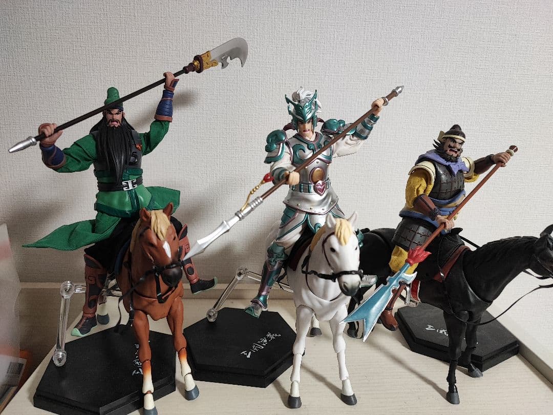 三国演義　最強武将伝　趙雲子龍　可動　20cm