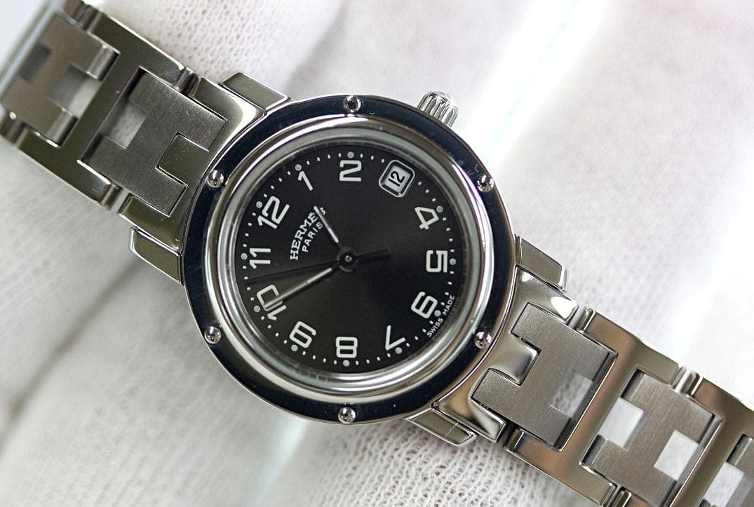 HERMES CL4.210 エルメス クリッパー BlackDial